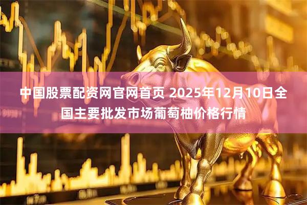 中国股票配资网官网首页 2025年12月10日全国主要批发市场葡萄柚价格行情